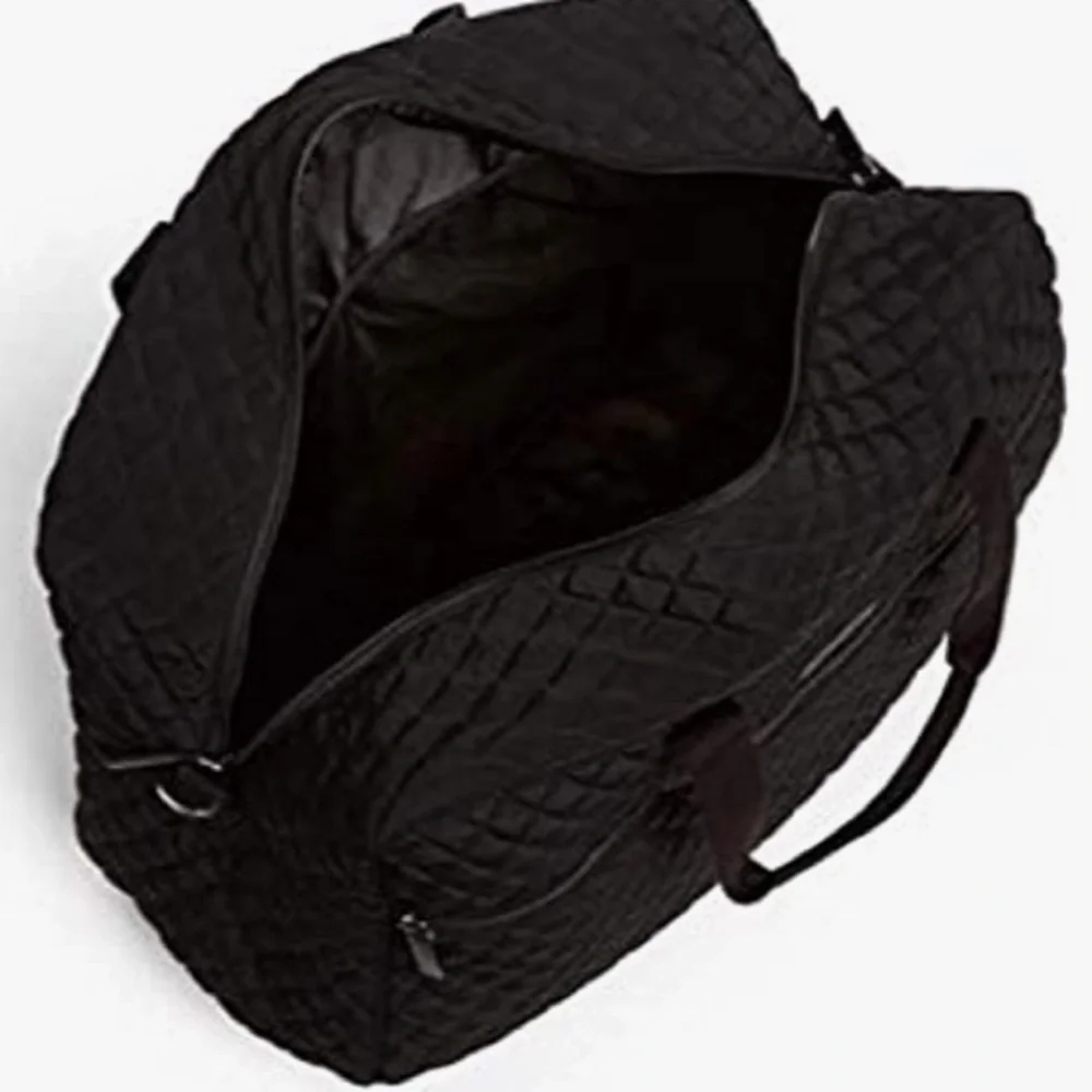 Nwt vera bradley grand traveler duffel bag classic black - Picture 2 of 11